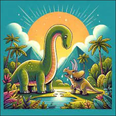 Le Diplodocus était-il plus ou moins haut que le Triceratops ?
