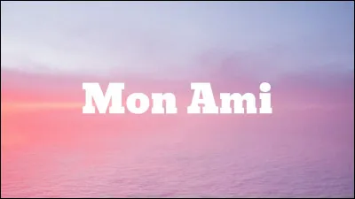 Qui est ton meilleur ami ?