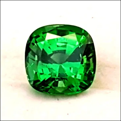 Quel est le niveau de dureté du grenat tsavorite ?