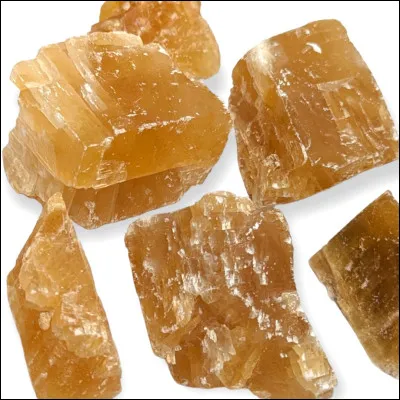 Quel est le niveau de dureté de la calcite miel ?