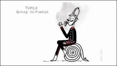 "Fumer comme un pompier" signifie...