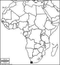 Quelle est la ville correspondant au carr noir ?