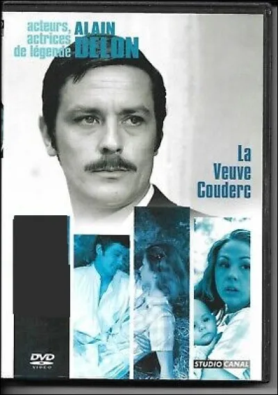 Qui partageait l'affiche avec lui dans le film de Granier-Deferre "La Veuve Couderc" ?