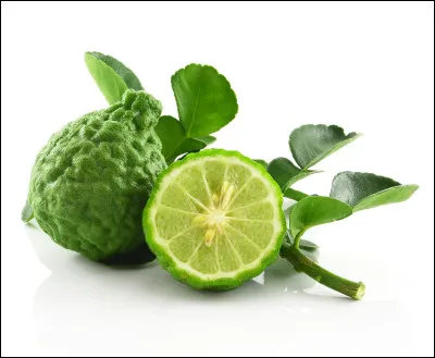 Quel est ce fruit en B, un agrume à peau et chair vertes dont le zeste est très parfumé ?