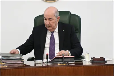 Qui est le président de l'Algérie ?