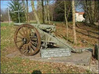 Ce canon allemand est &agrave; voir en Lorraine, &agrave; Clairey. Hameau d&eacute;pendant du village de Hennezel, bord&eacute; par la Sa&ocirc;ne, il se situe dans le d&eacute;partement ...
