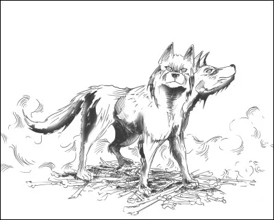 Quel est le nom de son frère, chien bicéphale et gardien du bétail de Géryon ?