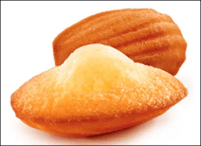 Quel est ce petit gâteau français en M, aux oeufs en forme de coquillage ?