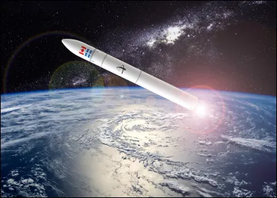 Une fusée décolle en 2024.