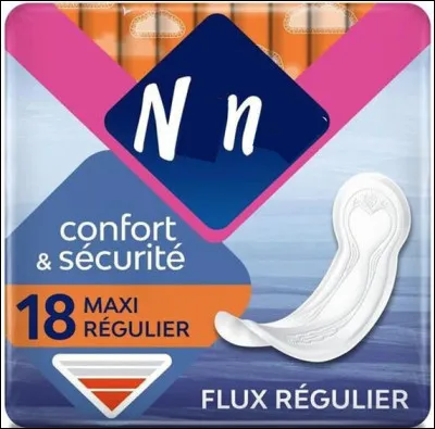 Quelle est cette marque en N, spécialisée dans l'hygiène féminine ?
