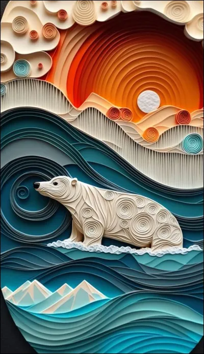 À quelle époque de l'année l'ourse polaire fait-elle ses petits, sachant que les ours ne sont pas des hibernants contrairement aux idées reçues ?