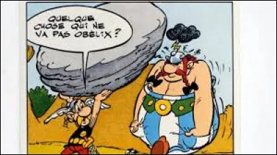 Obélix a bu entièrement la seconde marmite de potion magique. Que lui arrive-t-il alors ?