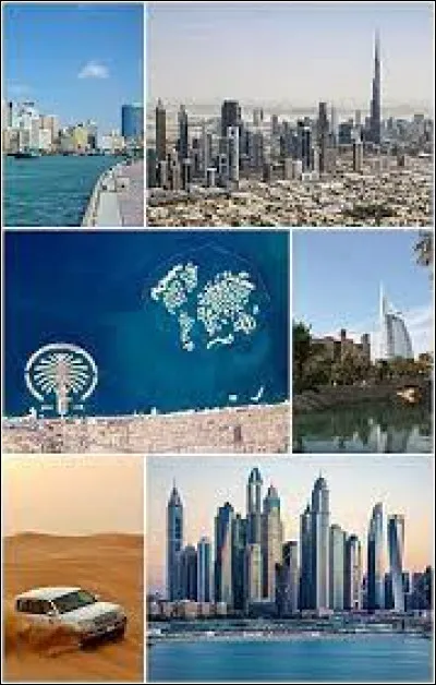 Les habitants de Dubaï (Émirats Arabes Unis) portent le gentilé ...