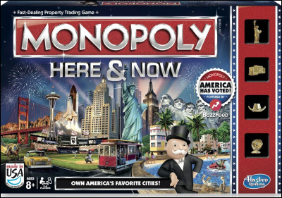 Atlantic City a été la première ville à figurer sur un plateau de jeu du Monopoly.