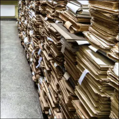 Quelle technique permet &agrave; une entreprise de conserver ses archives en se passant de papier ?