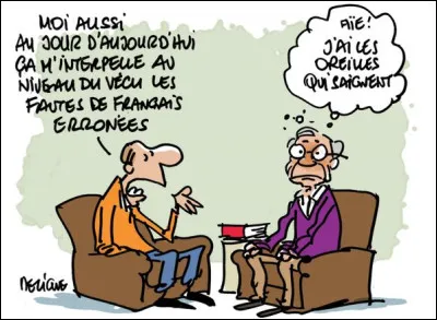 Où est la faute dans la phrase : "Si je ne fais pas mes devoirs, mes notes seront mauvaises est mon avenir sera incertain" ?