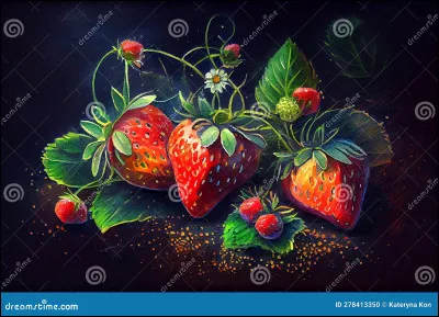 Quelle est la couleur de la fraise ?