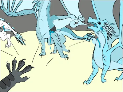 Quel dragonnet Loracle sauve-t-il de l'arène ?