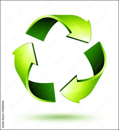 Quel schéma est le cercle de mobïus, recyclable ?