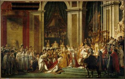 Quel peintre n en 1748 a ralis 'Le sacre de Napolon' ?