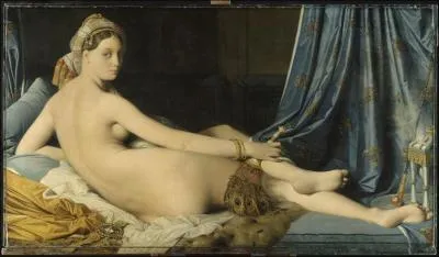 Quel peintre n en 1780 a ralis 'La grande odalisque' ?