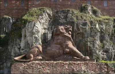 Quel sculpteur n en 1834 a ralis le lion de Belfort ?