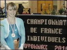 Comment s'appelle la vice-championne de France ?