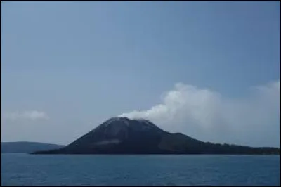 Où se situe le volcan Krakatoa ?
