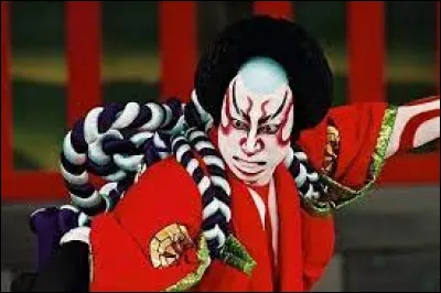 Quel est le nom de cette forme de théâtre traditionnel japonais ?