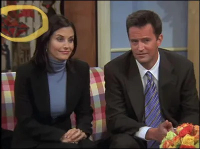 Que fait croire Erica à Chandler sur le nom qu'elle veut donner à son enfant ?