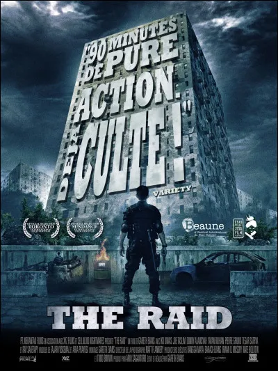 Un personnage du film "The Raid" pousse le cri Wilhelm. Cette information est-elle vraie ?