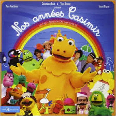 Quel animal de fiction représentait Kasimir dans l'émission "l'Île aux enfants" ?