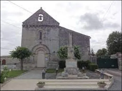Village Charentais-Maritime, traversé par la Boutonne, Poursay-Garnaud se situe en région ...