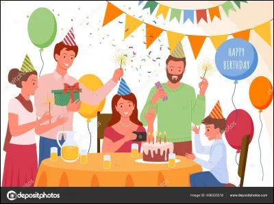 Sam invite Michael, William, Thomas et Pascal à son anniversaire, mais quelqu'un ne vient pas. Qui est-ce ?