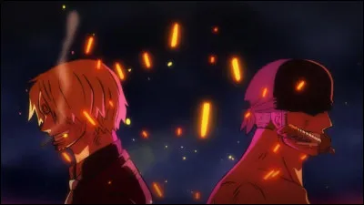 Toujours dans One Piece, Zoro contre Sanji qui sera le vainqueur ?