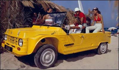 Quelle nouveauté apporta la Citroën Méhari qui sortit en 1968 ?