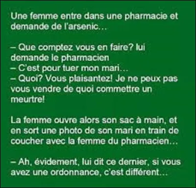 Quel est le symbole chimique de l'arsenic ?