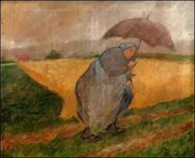 Parmi ces trois nabis, lequel a exécuté cette huile sur toile intitulée ''Bretonne au parapluie'' ?