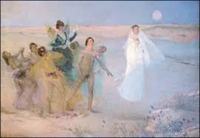 Tableau allégorique, ''L'Homme entre le vice et la vertu'' a été réalisé en 1892. Quel postimpressionniste a exécuté cette toile ?