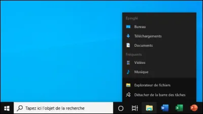 Comment s'appelle cette barre présente en bas de l'écran de l'ordinateur ?