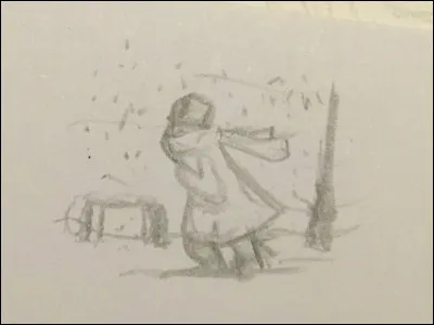 Quest-ce que ce pauvre homme semble affronter ?