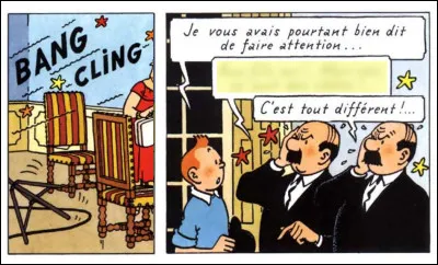 Les Dupondt sont... émus : on leur avait pourtant dit de faire attention ! Mais à quoi, au juste ?