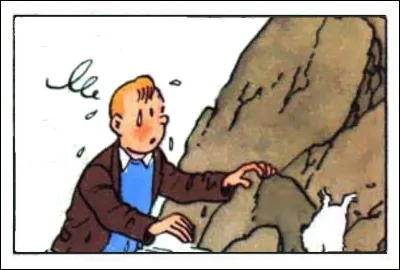 C'est l'une de ces fois assez rares où nous verrons notre héros - qui a l'air un peu sonné - avoir la houppe en berne. Au cours de quelle aventure ?