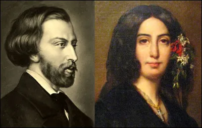 Qui est ce poète et écrivain français qui devient l'un des nombreux amants de Georges Sand. Pendant un an de 1833 à 1834 leur relation est tumultueuse avec une alternance de séparations et réconciliations ?