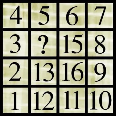 Quel nombre doit-on inscrire  l'emplacement marqu par un point d'interrogation pour que l'ordre soit respect ?