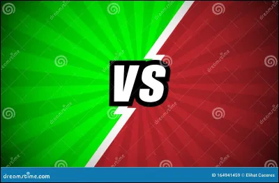 Tu préfères le rouge ou le vert ?