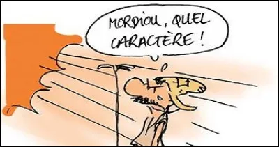 Que diable, la personne à qui nous nous confrontons est une bonne* diablesse** ! 
Palsambleu, et il va falloir donner la signification, je le sens bien !