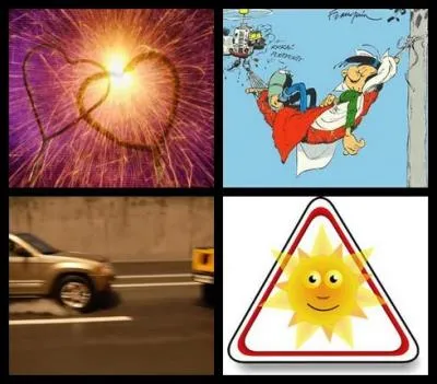 Foudre, pompe, frein, soleil, sort. Quel est le nom commun souvent associ  ces six noms ?