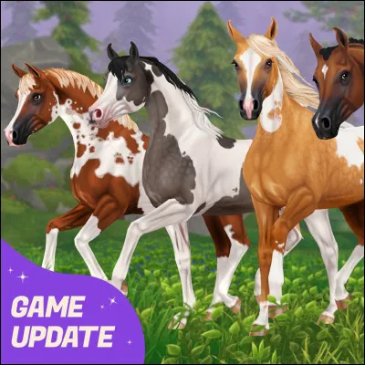 À la ferme ... on vend les Arabes et les Pintabians ; juste à côté se situe la ville sans écurie nommée ... ! L'écurie la plus proche est l'écurie ... spécialisée dans le dressage ! (Complétez)