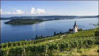 Ce lac, d'une surface de 40 km² et long de 15 km, est situé au pied du massif du Jura : c'est le ...